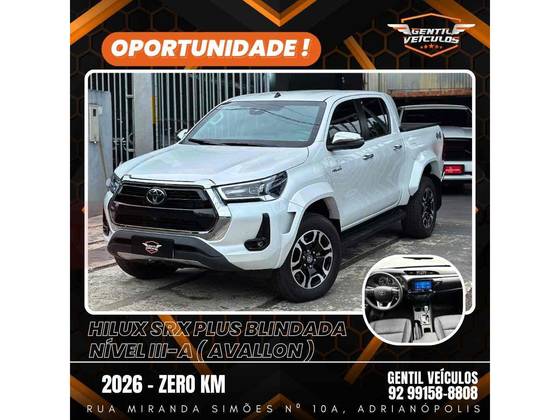 TOYOTA HILUX 2.8 D-4D TURBO DIESEL CD SRX 4X4 AUTOMÁTICO